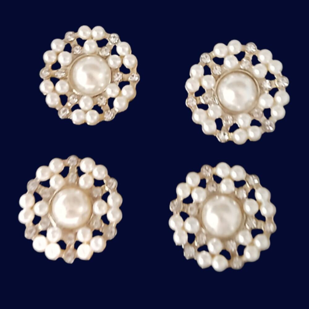 Magnetic Horse Show Number Pins Nightclub Concho Set of 4 NEW